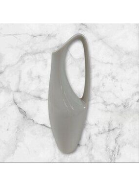 Hans Wohlrab for Rosenthal 1956 7" White Ceramic Vase